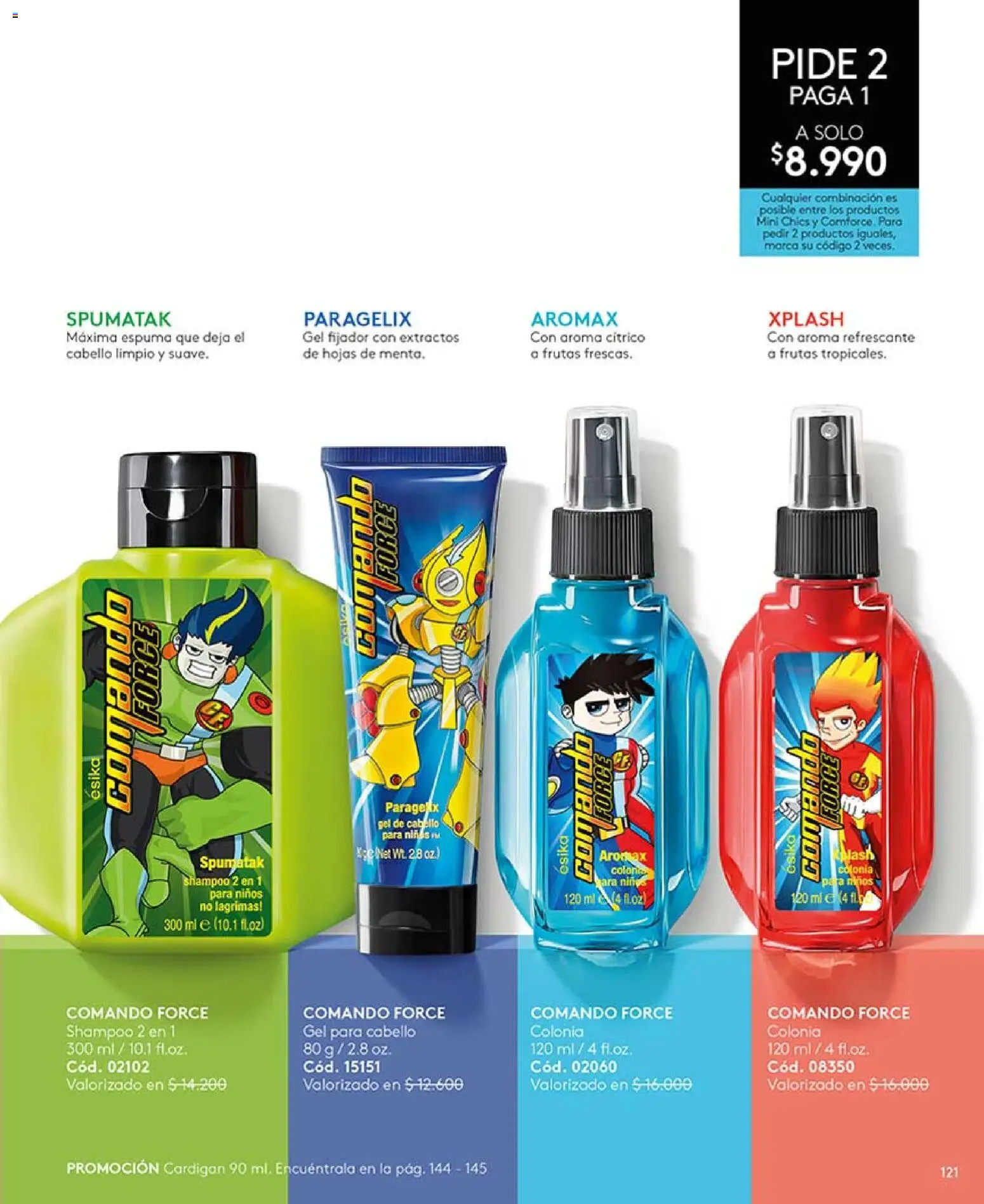 Catálogo Ésika Campaña 5 │ válido desde el 01.03.2026 | Página: 121 | Productos: Fijador, Espuma, Cardigan, Shampoo