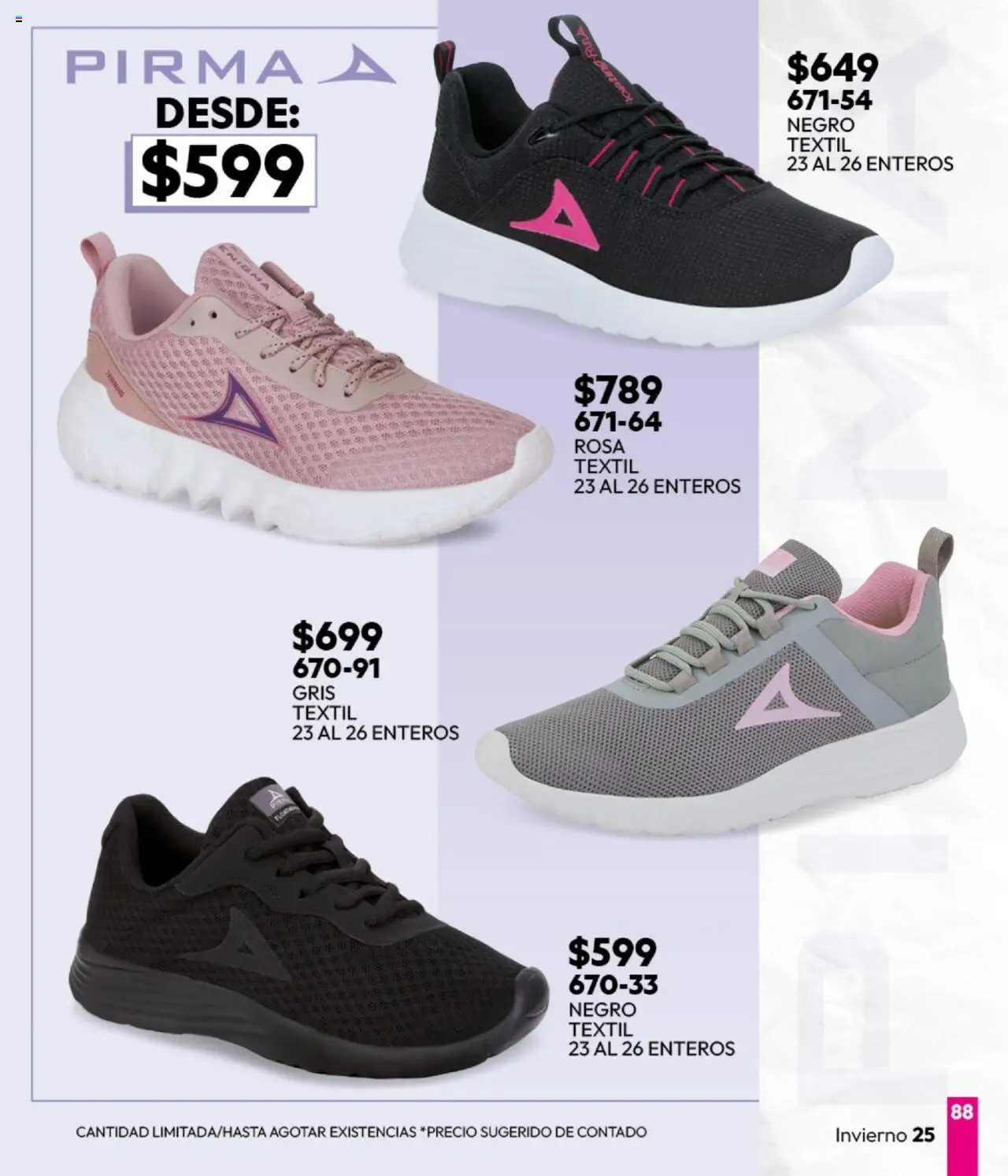 Nuevas ofertas de Cklass válidas en toda la República Mexicana desde el 16.09.2025. ¡Encuentra las mejores ofertas en Cklass - Catálogo Invierno Sportbrands! | Página: 89