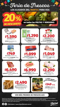 Vista previa Hipermercado Libertad - Feria de Frescos - CUYO válido desde el 09.09.2025