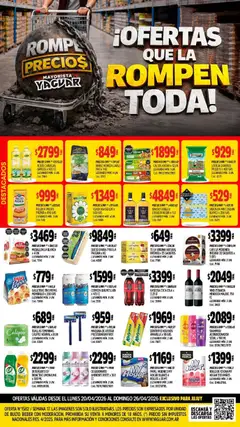 Vista previa Yaguar - Oferta Semanal Jujuy válido desde el 20.04.2026