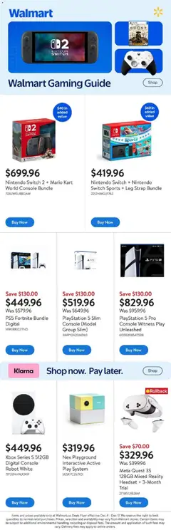 Preview of Walmart - Extended Aisle from shop Walmart valid from 04.12.2025