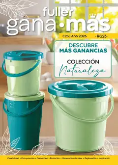 Vista previa de Fuller Revista Gana Más C23, nuevo folleto de la tienda, válido en México a partir del 18.02.2026