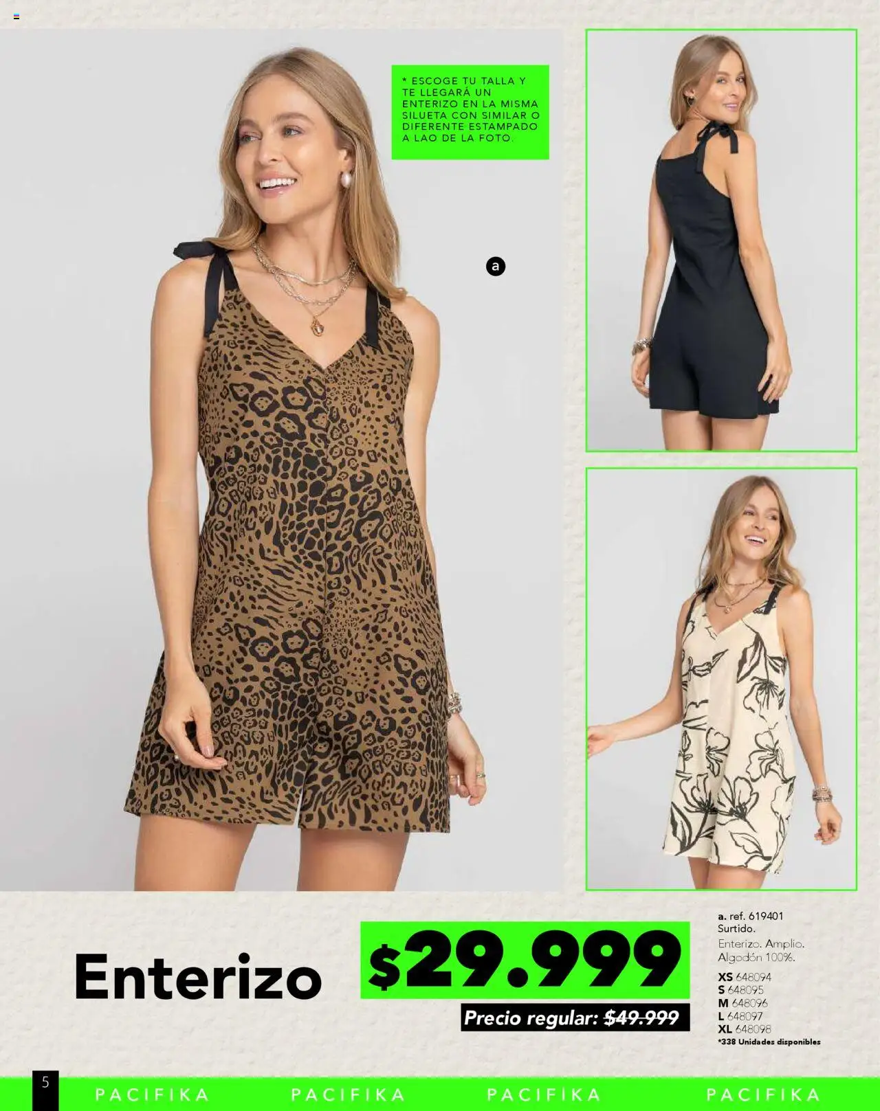 Pacifika revista - valida desde el 10.09.2025 | Página: 200 | Productos: Té, Algodón, Enterizo