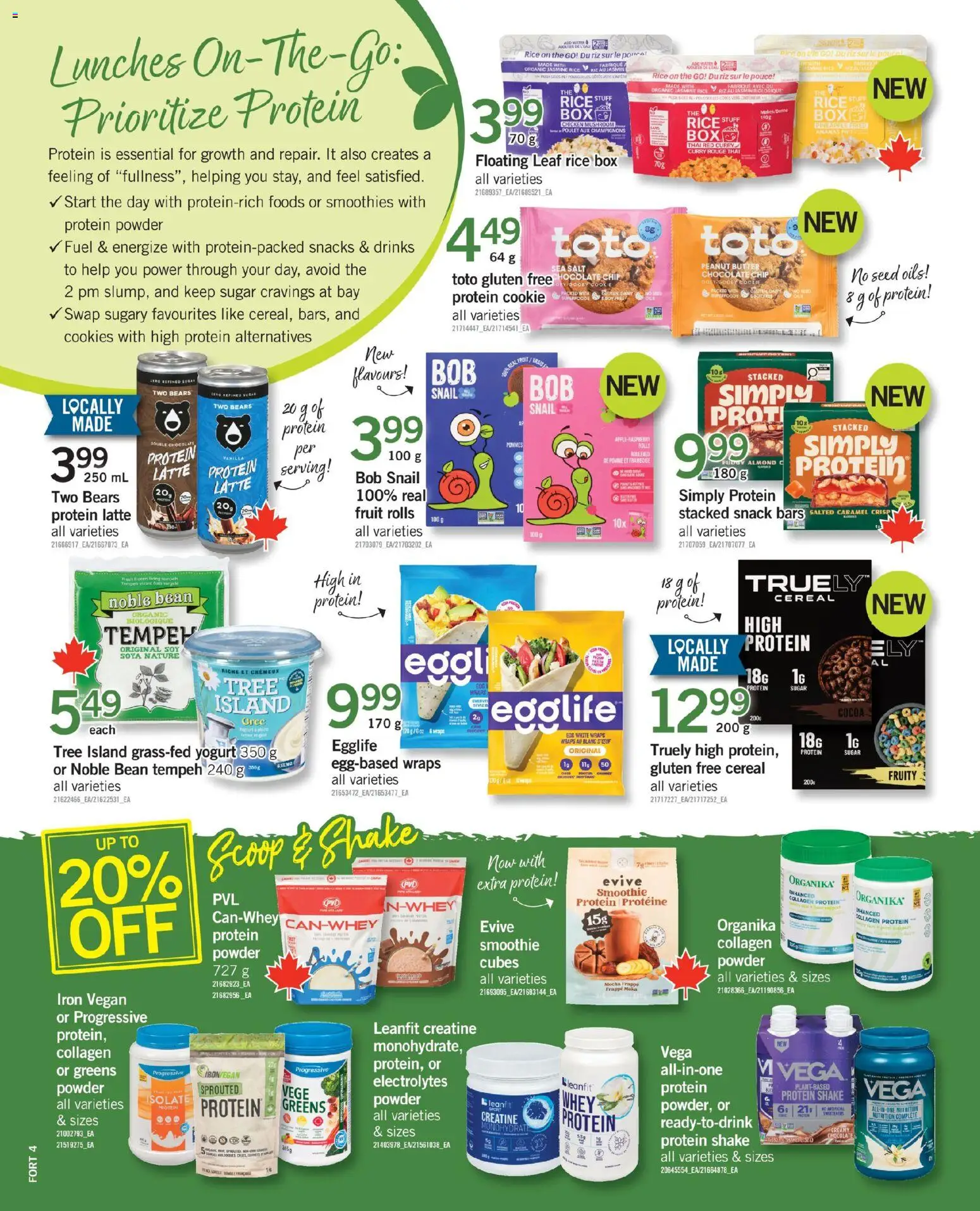 Fortinos flyer valid from 15.01.2026 | Page: 12 | Products: Rice, Cookies, Powder, Box