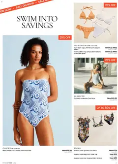 Preview of Myer - Stocktake Sale - valid from 05.01.2026 | Page: 9 | Products: Bikini, High waisted, One piece, Peach