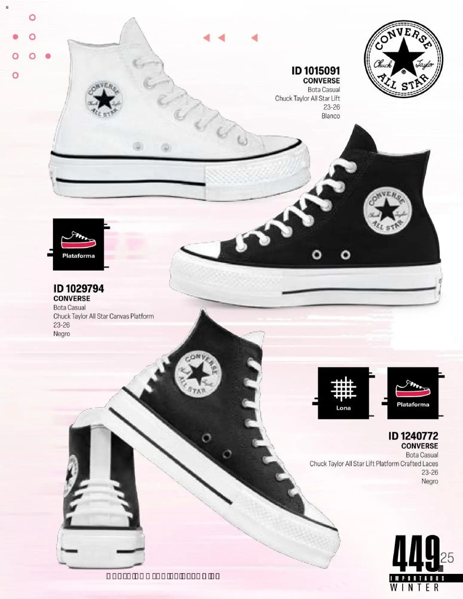 Nuevas ofertas de Price Shoes válidas en toda la República Mexicana desde el 11.11.2025. ¡Encuentra las mejores ofertas en Price Shoes catálogo Importados Winter 2025  ! | Página: 449 | Productos: Lona