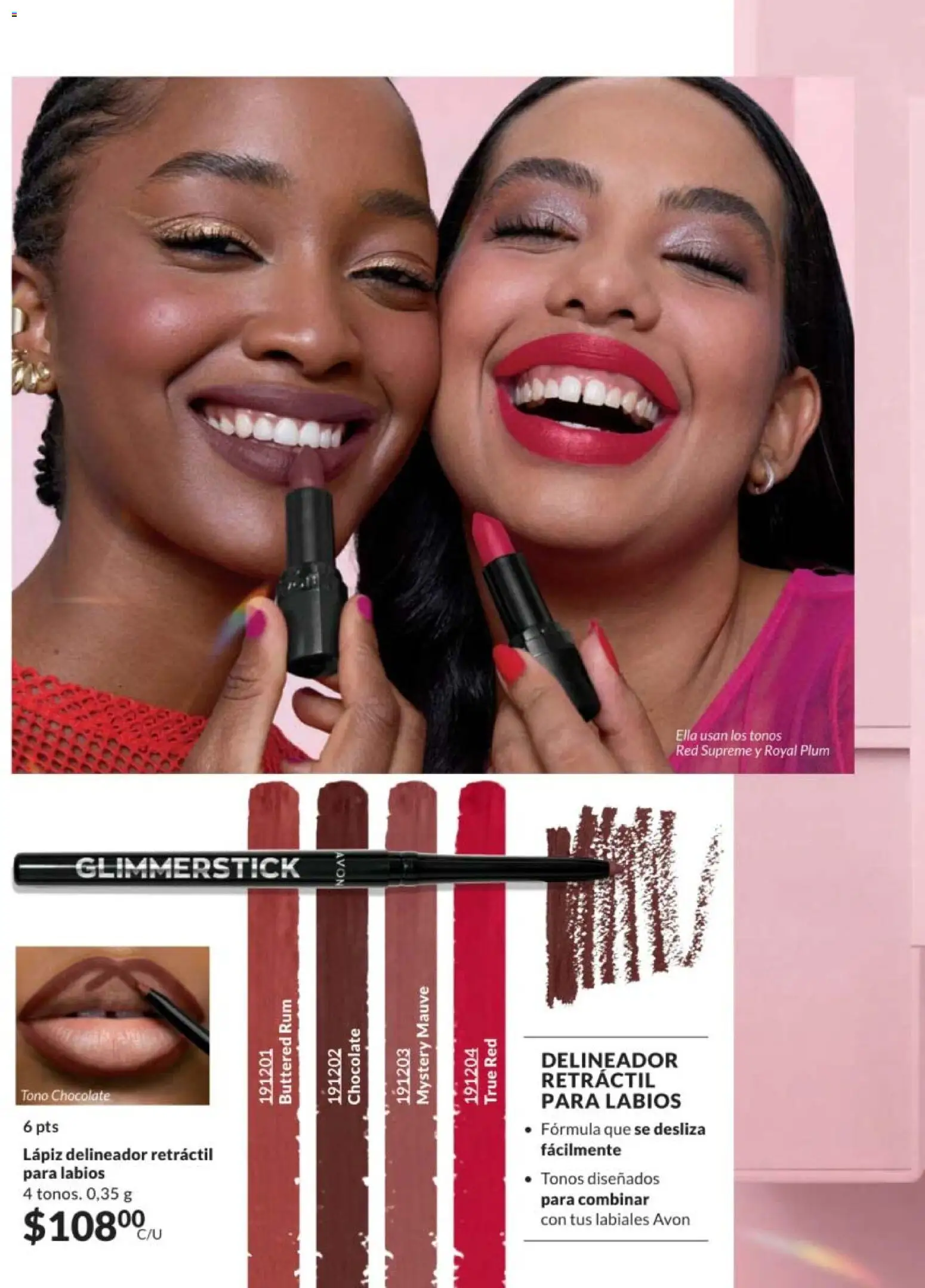 Nuevas ofertas de AVON válidas en toda la República Mexicana desde el 07.11.2025. ¡Encuentra las mejores ofertas en AVON campaña 17 2025! | Página: 92 | Productos: Chocolate, Delineador