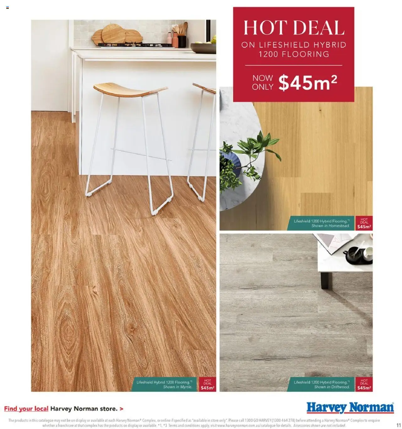 Harvey Norman catalogue - valid from 02.10.2025 | Page: 11 | Products: Flooring, Accessories