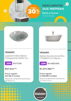 Vista previa Blaisten catálogo válido desde el 17.11.2025 | Página: 3 | Productos: Bañera
