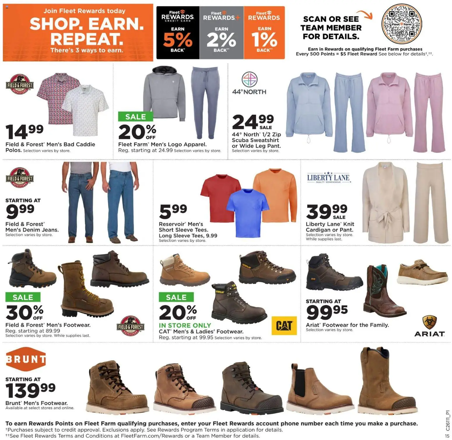 Mills Fleet Farm Weekly Ad - valid from 09.03.2026 | Page: 20 | Products: Cardigan, Phone