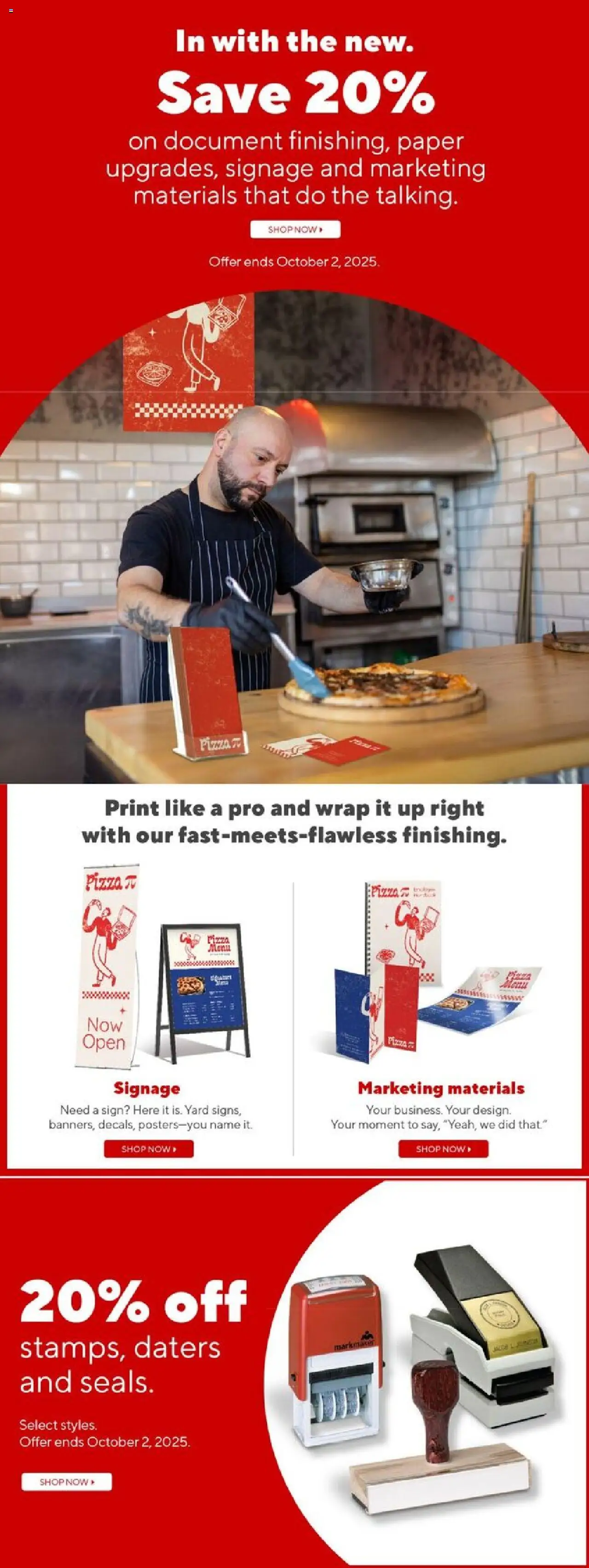 Staples flyer valid from 26.09.2025 | Page: 16 | Products: Pizza