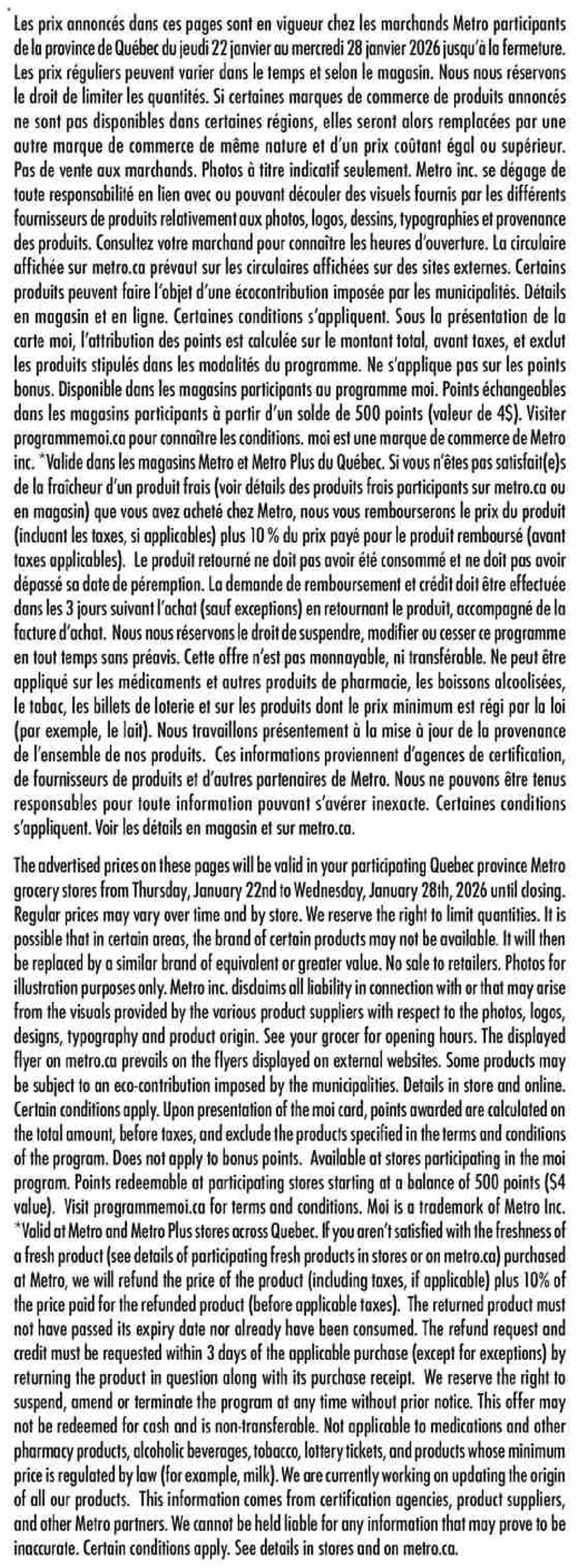 Metro flyer valid from 22.01.2026 | Page: 20