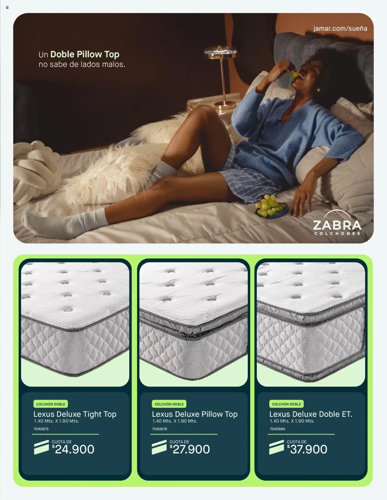 Muebles jamar revista - valida desde el 15.08.2025 | Página: 7 | Productos: Colchón, Top