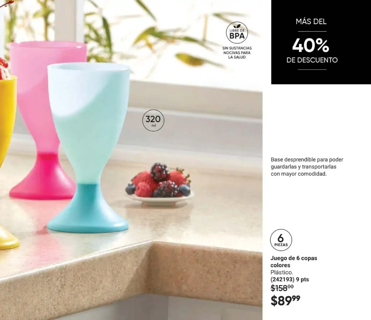 Nuevas ofertas de AVON válidas en toda la República Mexicana desde el 08.05.2026. ¡Encuentra las mejores ofertas en AVON Casa & Estilo 8 2026! | Página: 75 | Productos: Juego