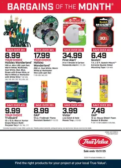 Preview of True Value weekly ads valid from 01.10.2025