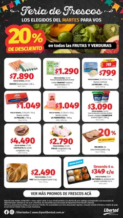 Vista previa Hipermercado Libertad - Feria de Frescos - CUYO válido desde el 12.08.2025