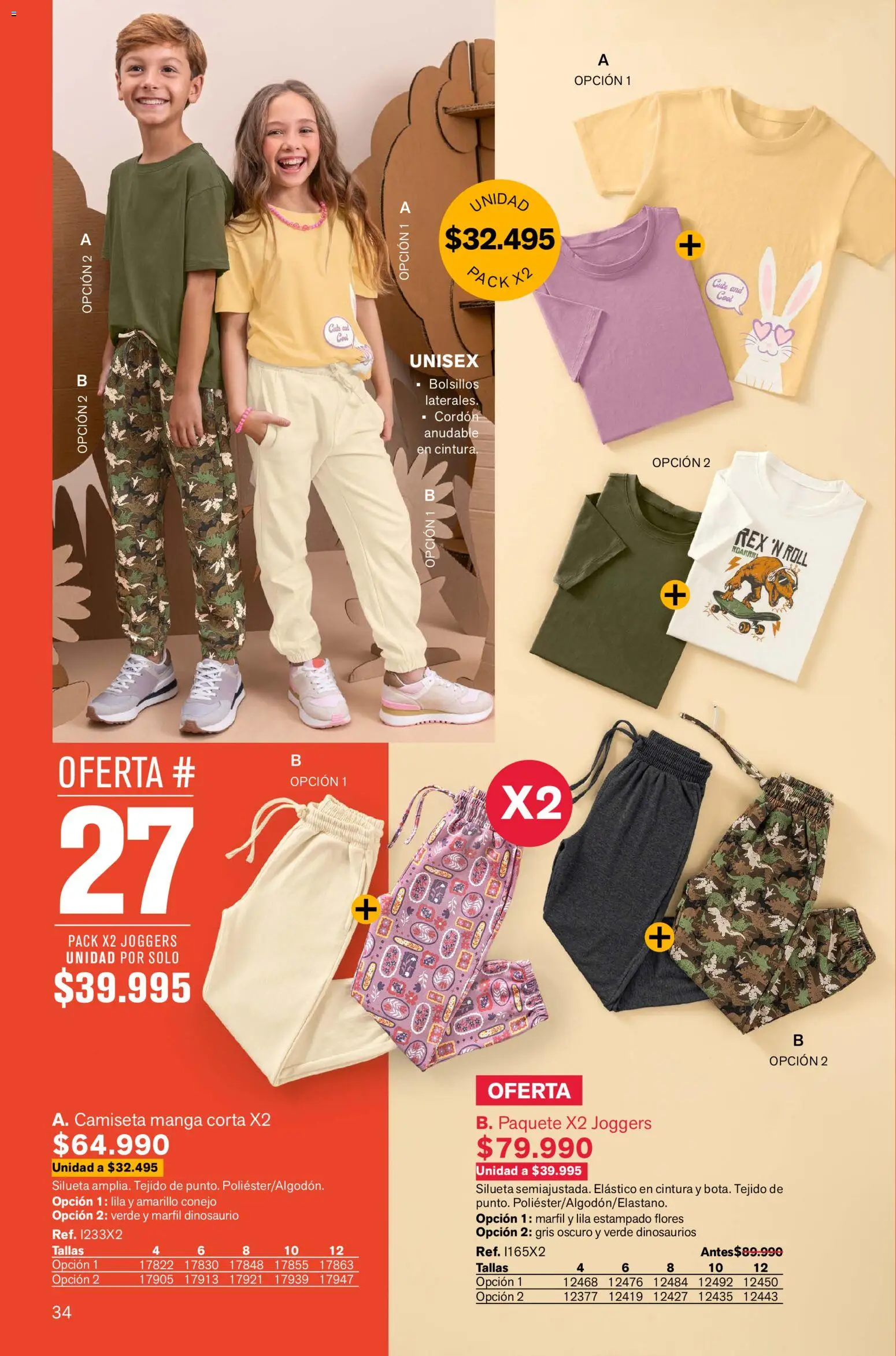 Leonisa revista - valida desde el 02.01.2026 | Página: 34 | Productos: Camiseta