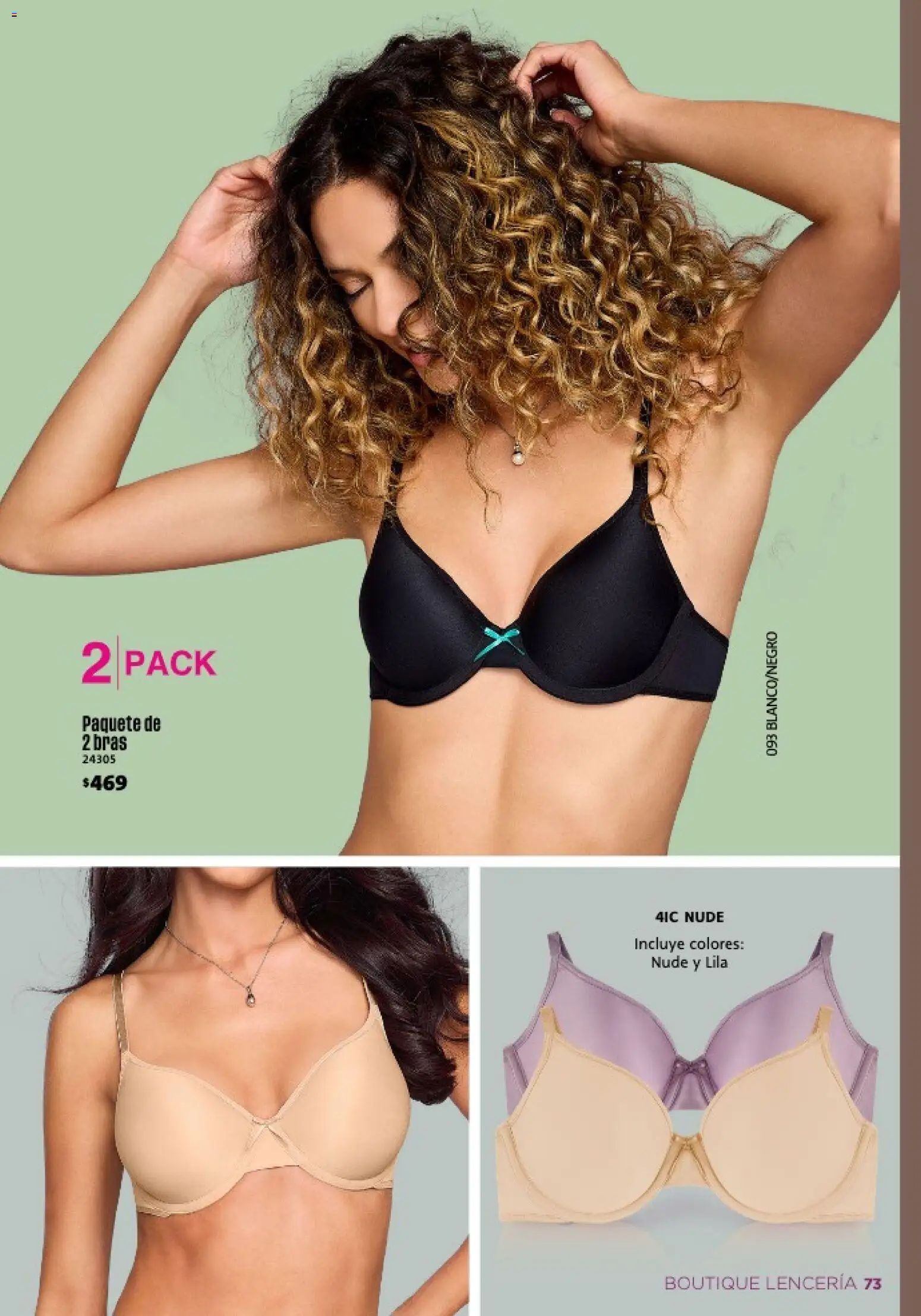 Nuevas ofertas de Ilusión válidas en toda la República Mexicana desde el 01.02.2026. ¡Encuentra las mejores ofertas en Ilusión catálogo Primavera! | Página: 75 | Productos: Lenceria