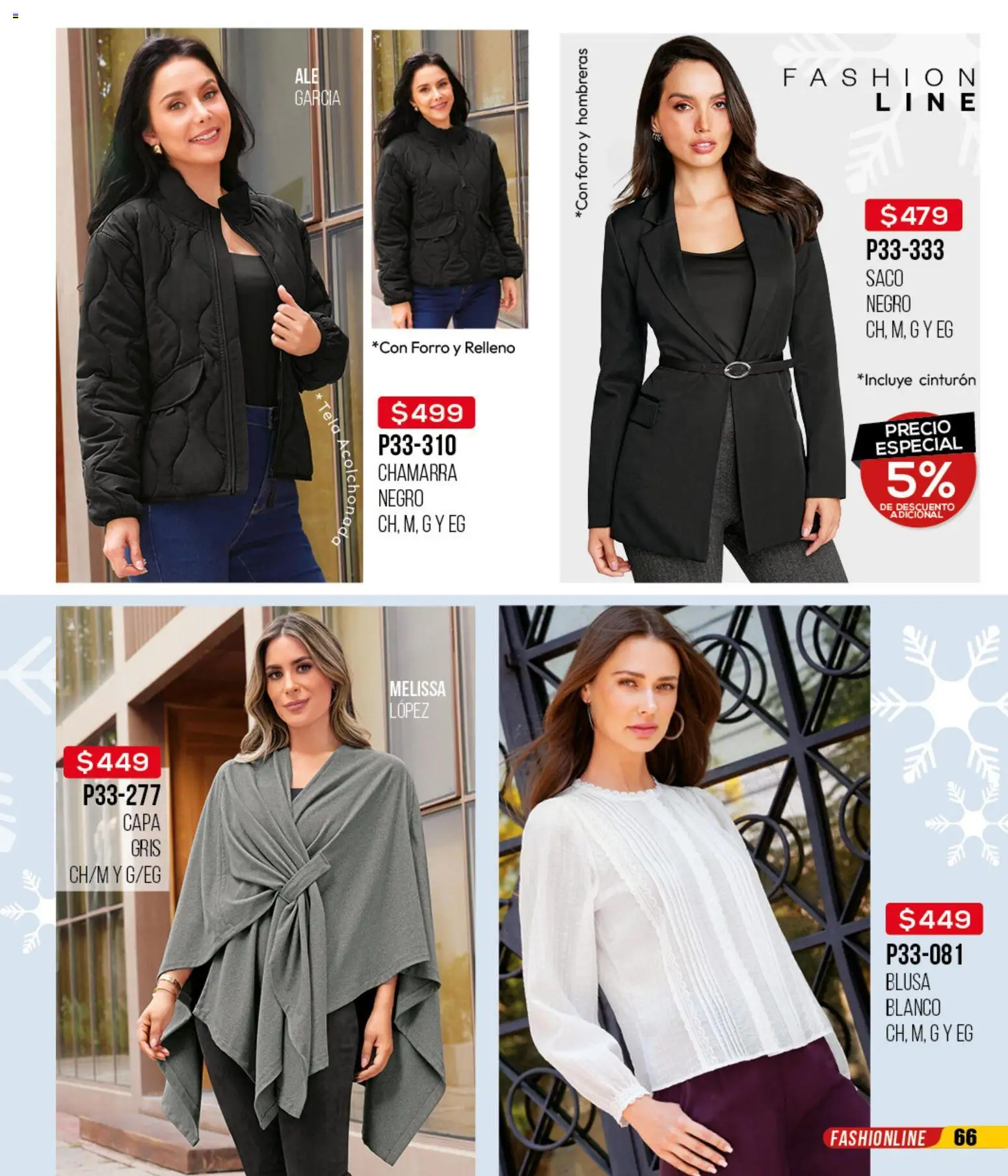 Nuevas ofertas de Cklass válidas en toda la República Mexicana desde el 15.12.2025. ¡Encuentra las mejores ofertas en Cklass catálogo Rebajas fin de año ropa! | Página: 67 | Productos: Blusa, Cinturón, Chamarra