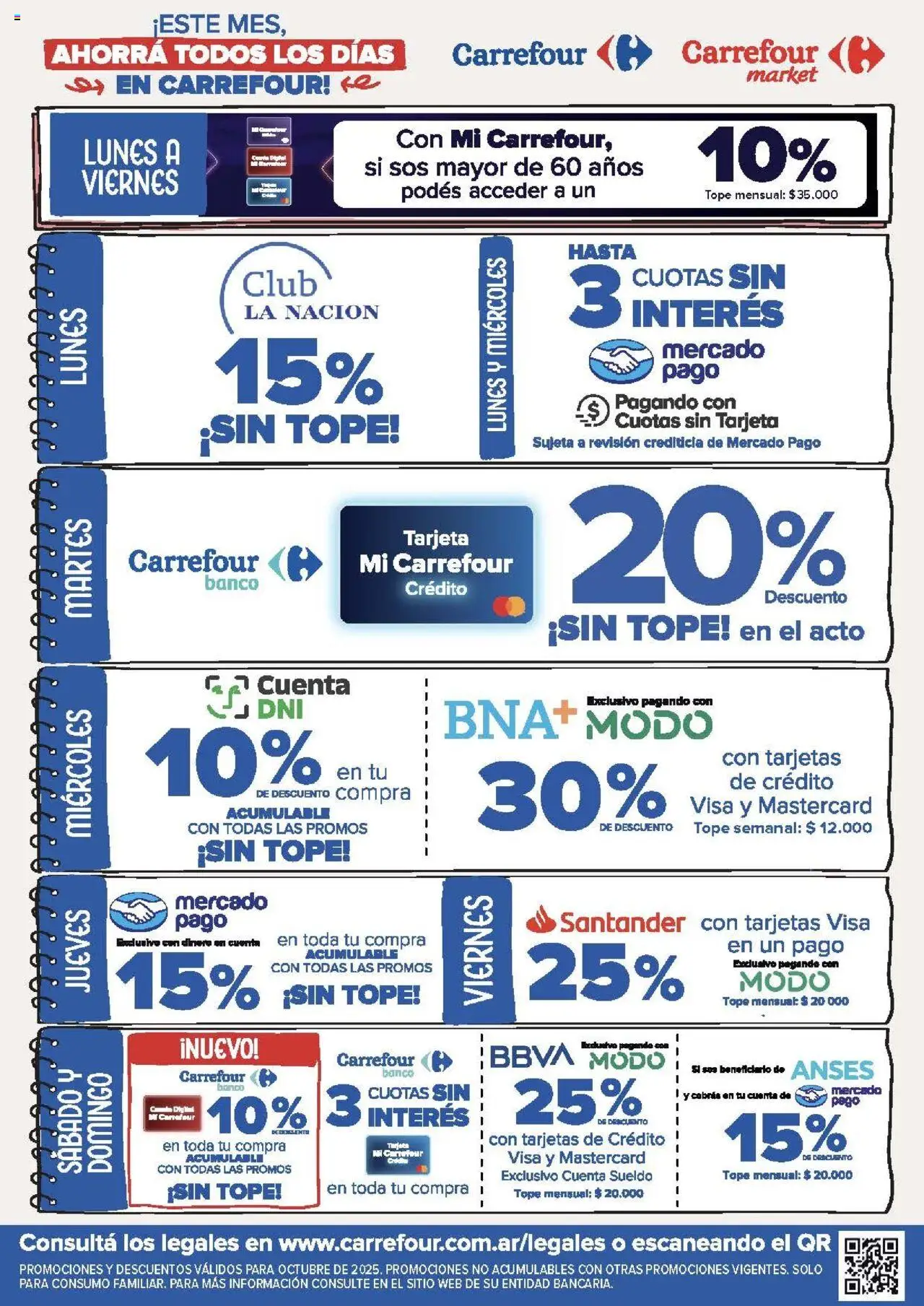 Carrefour ofertas │ válido desde el 14.10.2025 | Página: 51 | Productos: Banco