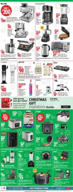 Preview of Canadian Tire weekly flyer from shop Canadian Tire valid from 11.12.2025 | Page: 14 | Products: Rice, Grinder, Fryer, Juice