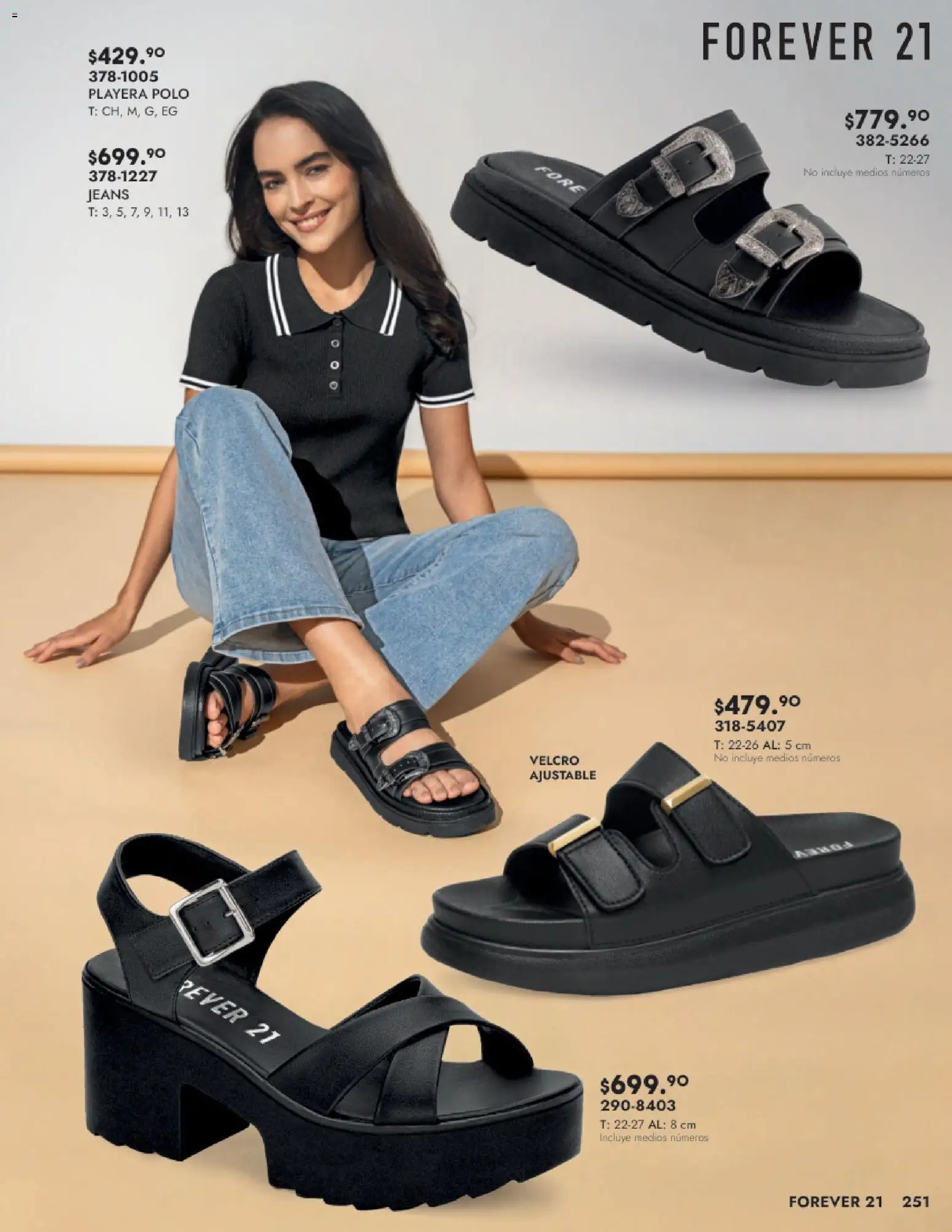 Nuevas ofertas de Andrea válidas en toda la República Mexicana desde el 24.08.2025. ¡Encuentra las mejores ofertas en Andrea - Catálogo Calzado Dama! | Página: 251 | Productos: Playera