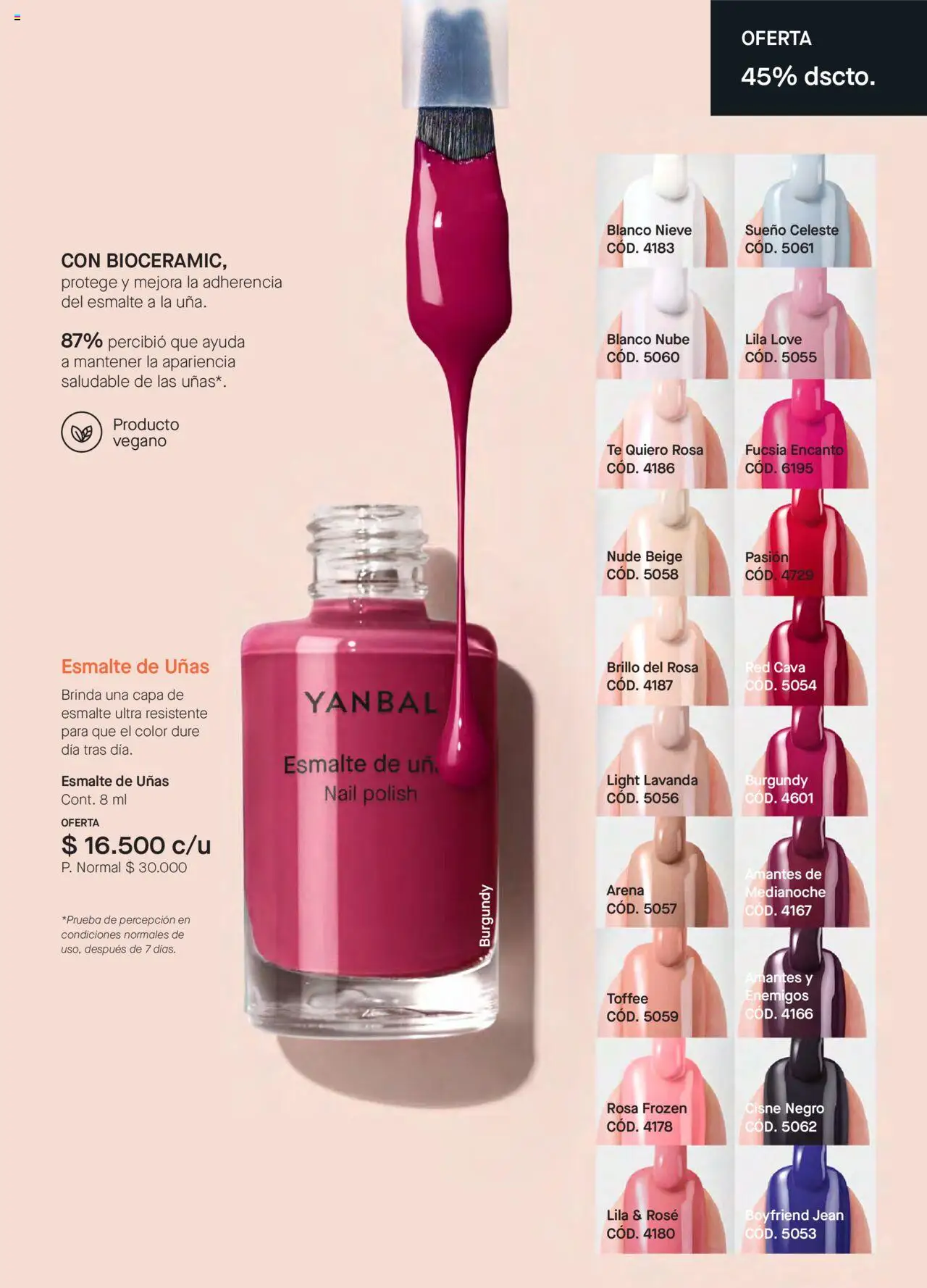 Yanbal revista - valida desde el 24.05.2025 | Página: 83 | Productos: Té, Jean, Brillo, Esmalte de uñas