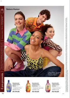 Natura - Ciclo 18/2025 - Pré-Visualização do folheto da loja Natura, válido de 30.10.2025 | Página: 70 | Produtos: Batom, Desodorante
