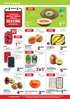 Nuevas ofertas de El Corte Inglés válidas en toda la República Mexicana desde el 11.09.2025. ¡Encuentra las mejores ofertas en El Corte Inglés - Catálogo Nuestros Mejores Precios! | Página: 2 | Productos: Plátano, Bandeja, Tomate, Ensalada