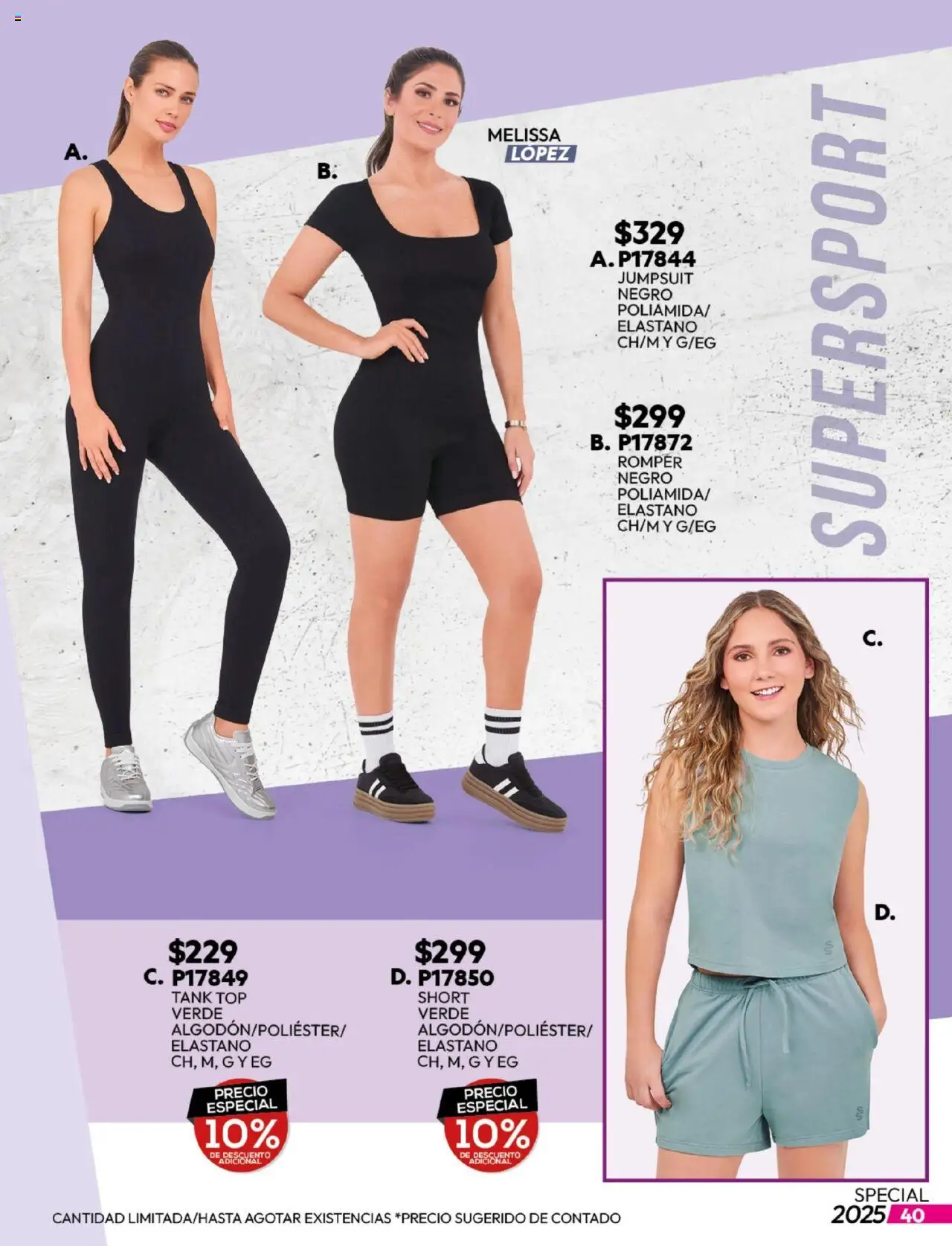 Nuevas ofertas de Cklass válidas en toda la República Mexicana desde el 25.08.2025. ¡Encuentra las mejores ofertas en Cklass - Catálogo Sportweek! | Página: 41 | Productos: Top, Short