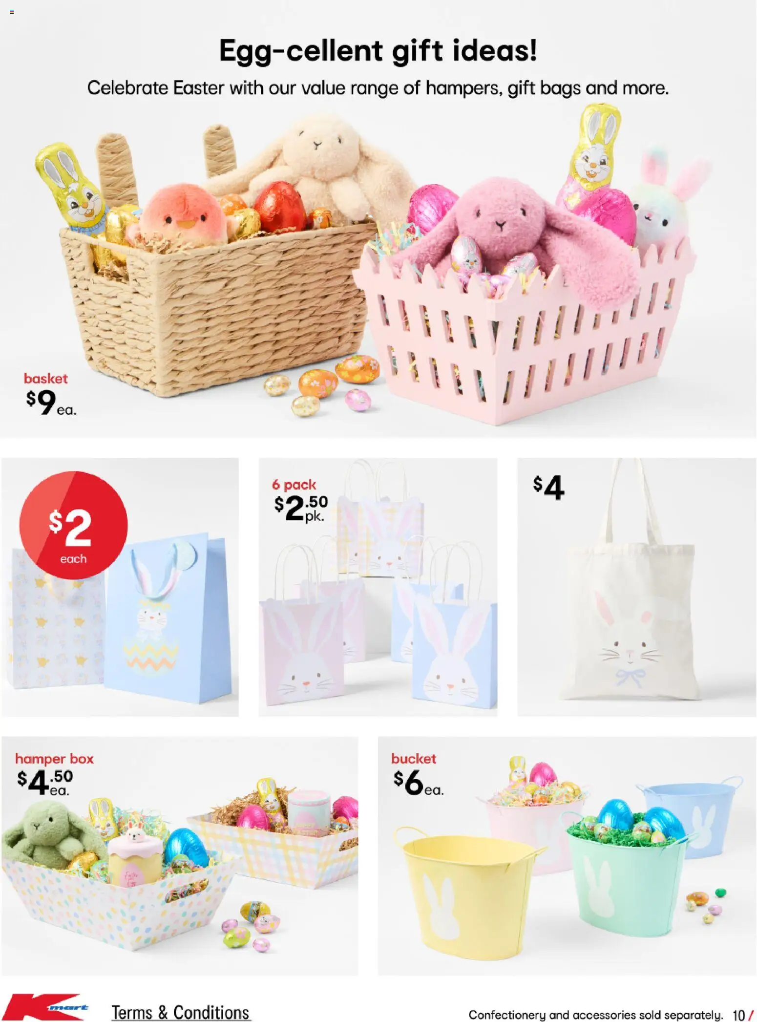 Kmart catalogue - valid from 05.03.2026 | Page: 10 | Products: Bucket, Box, Basket, Accessories