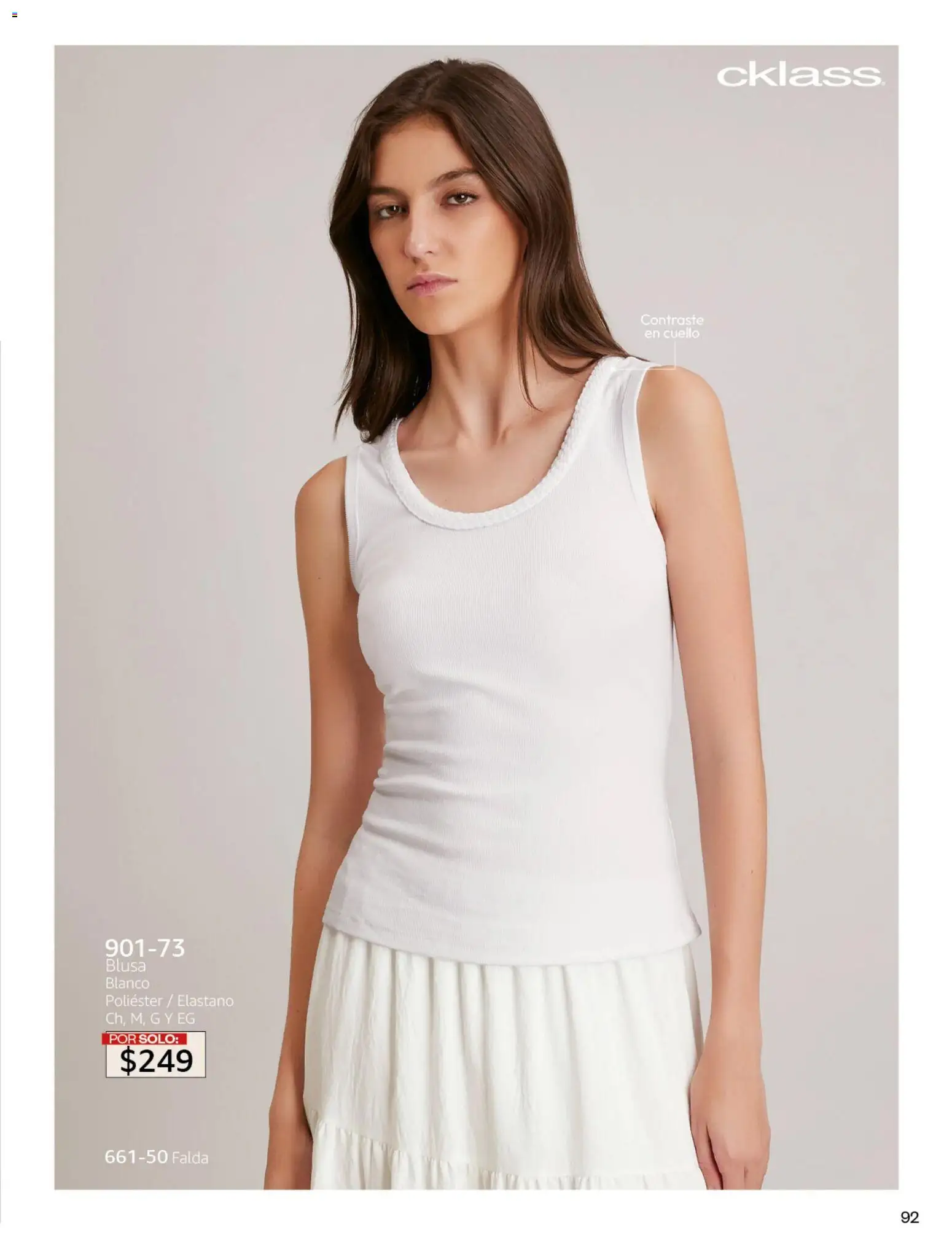 Nuevas ofertas de Cklass válidas en toda la República Mexicana desde el 02.01.2026. ¡Encuentra las mejores ofertas en Cklass catálogo Primavera! | Página: 97 | Productos: Blusa, Falda