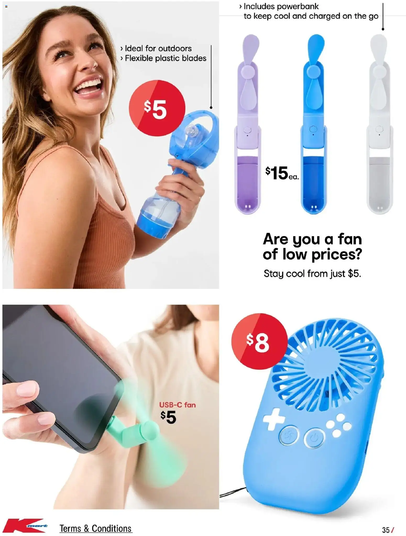 Kmart catalogue - valid from 04.12.2025 | Page: 35 | Products: Fan
