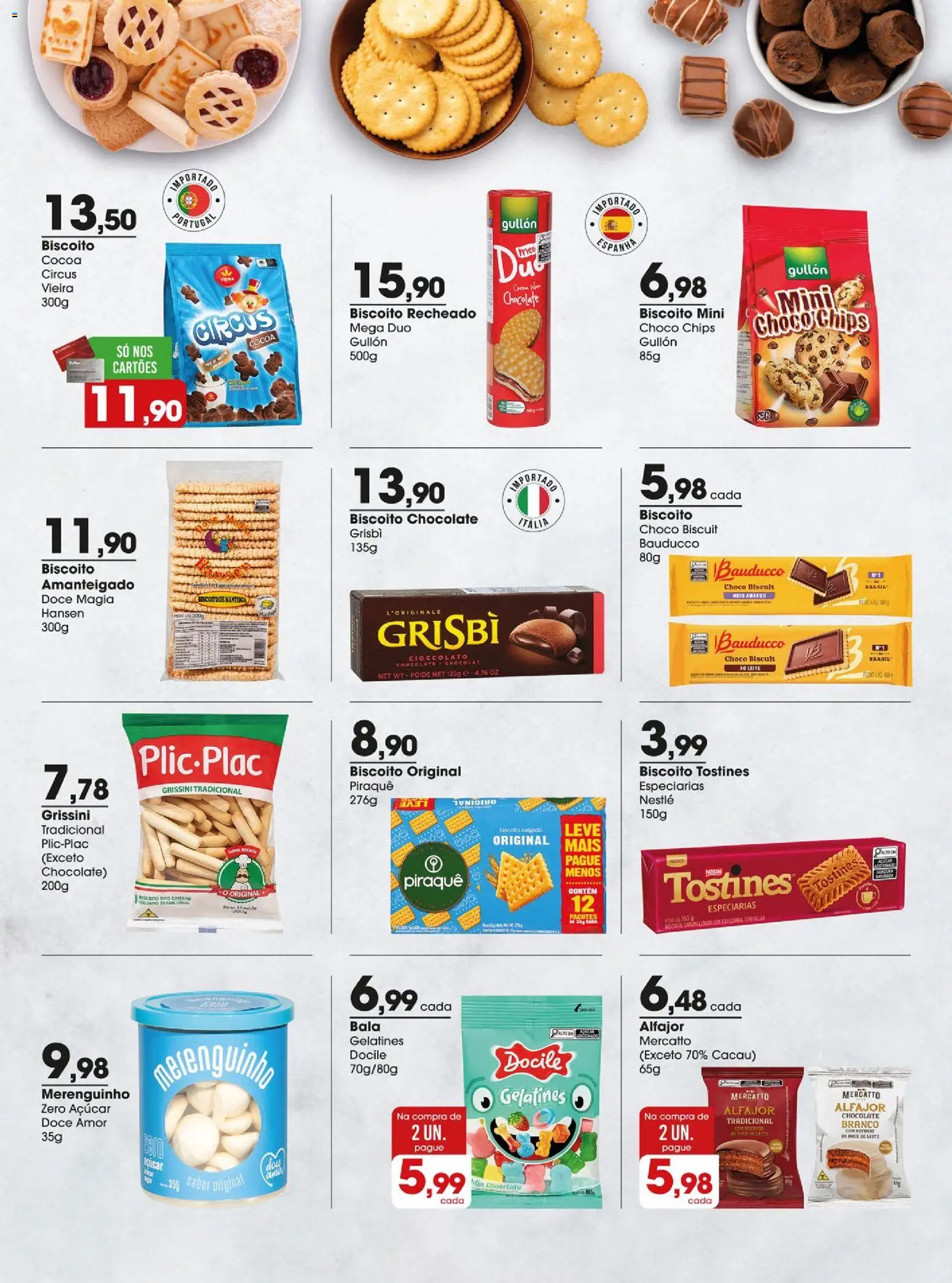 Zaffari Folheto - válido de 28.04.2026 | Página: 8 | Produtos: Leite, Manteiga, Biscoito recheado, Doce de leite