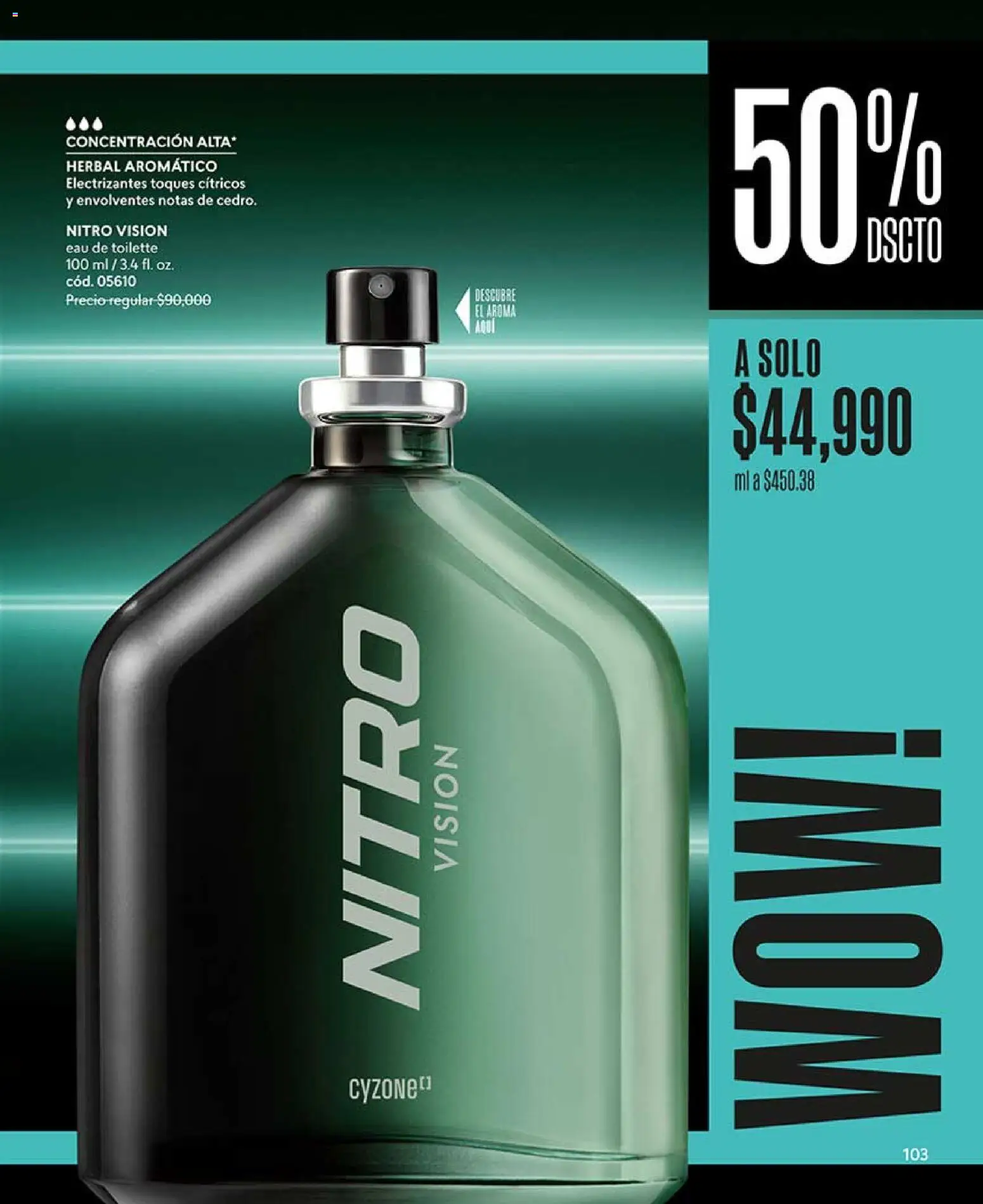 CyZone revista - valida desde el 03.04.2026 | Página: 103 | Productos: Eau de toilette