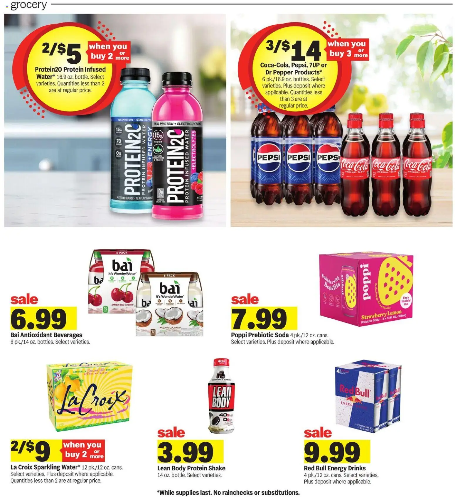 Meijer Weekly Ad - valid from 02.01.2026 | Page: 13 | Products: Water, Pepper, Lemon