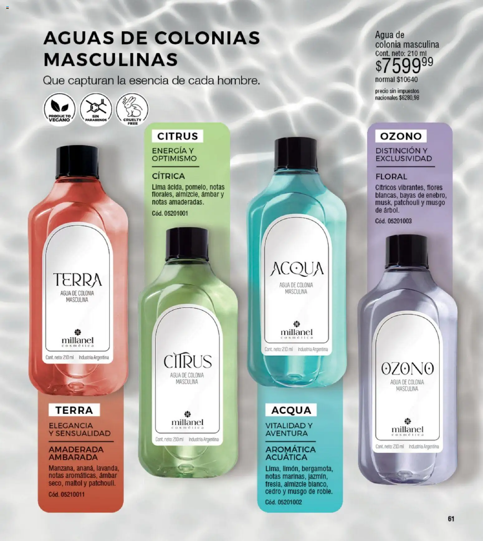 Millanel - Catálogo │ válido desde el 05.01.2026 | Página: 61 | Productos: Lima, Agua
