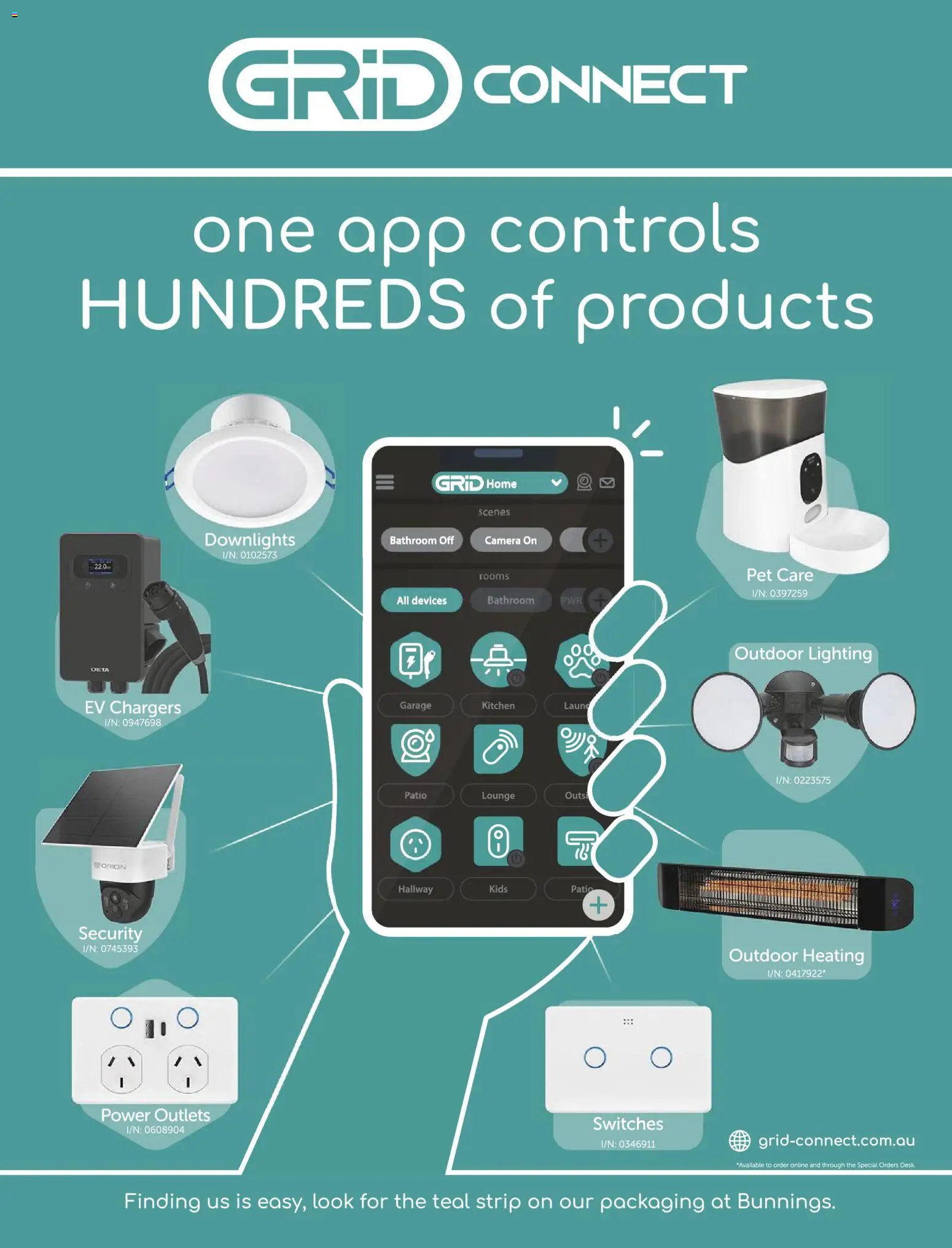 Bunnings Warehouse catalogue - valid from 01.03.2026 | Page: 50 | Products: Desk, Camera, Strip, Bathroom