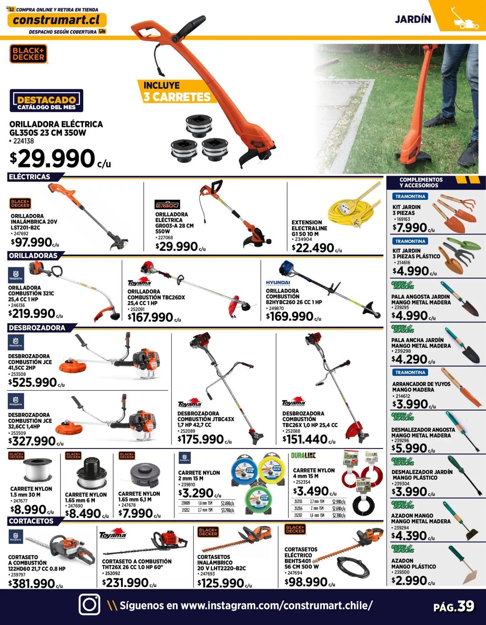 Construmart Ofertas │ válido desde el 01.12.2025 | Página: 39 | Productos: Pala, Mango