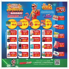 Bahamas Supermercados - Ofertas Fim de Semana Imperdível - Pré-Visualização do folheto da loja Bahamas Supermercados, válido de 22.01.2026