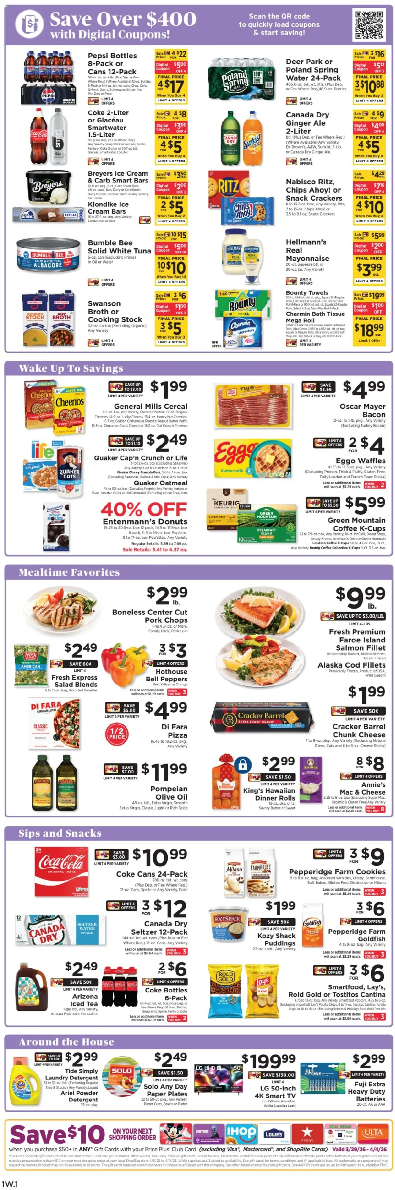 ShopRite Weekly Ad 2 - valid from 26.03.2026 | Page: 2 | Products: Box, Powder, Pork, Chips