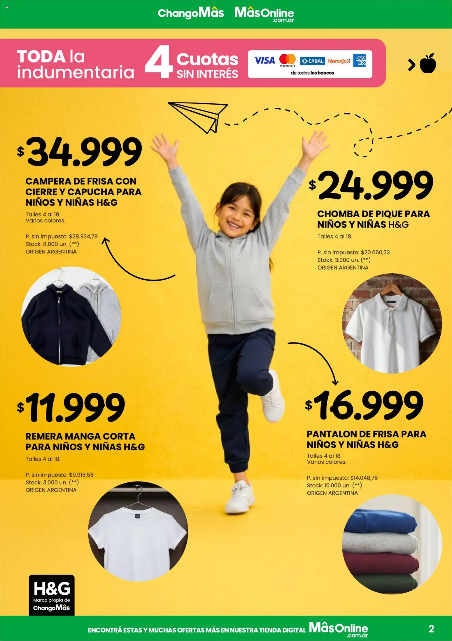 Changomas ofertas - VUELTA AL COLE  │ válido desde el 04.02.2026 | Página: 3