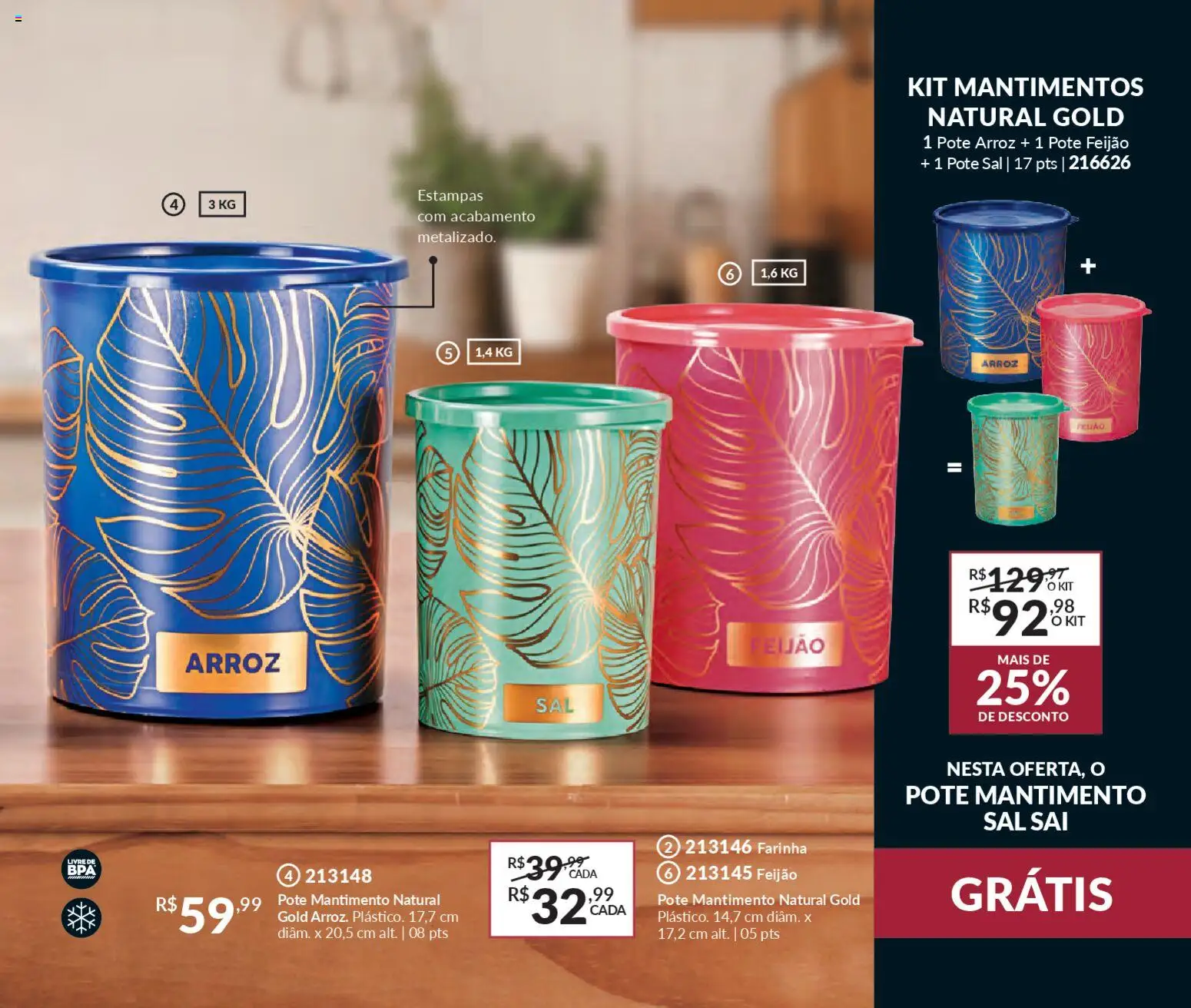 Avon Folheto - válido de 19.12.2025 | Página: 47 | Produtos: Feijão, Arroz, Sal