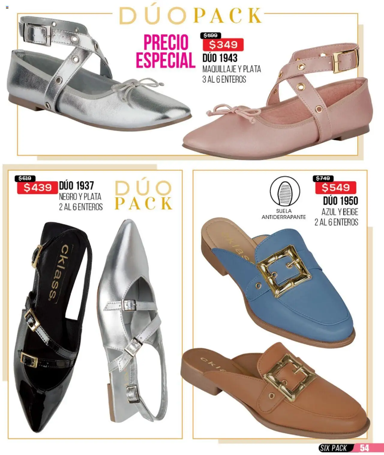 Nuevas ofertas de Cklass válidas en toda la República Mexicana desde el 09.09.2025. ¡Encuentra las mejores ofertas en Cklass - Catálogo Liquidacion Calzado! | Página: 55 | Productos: Maquillaje