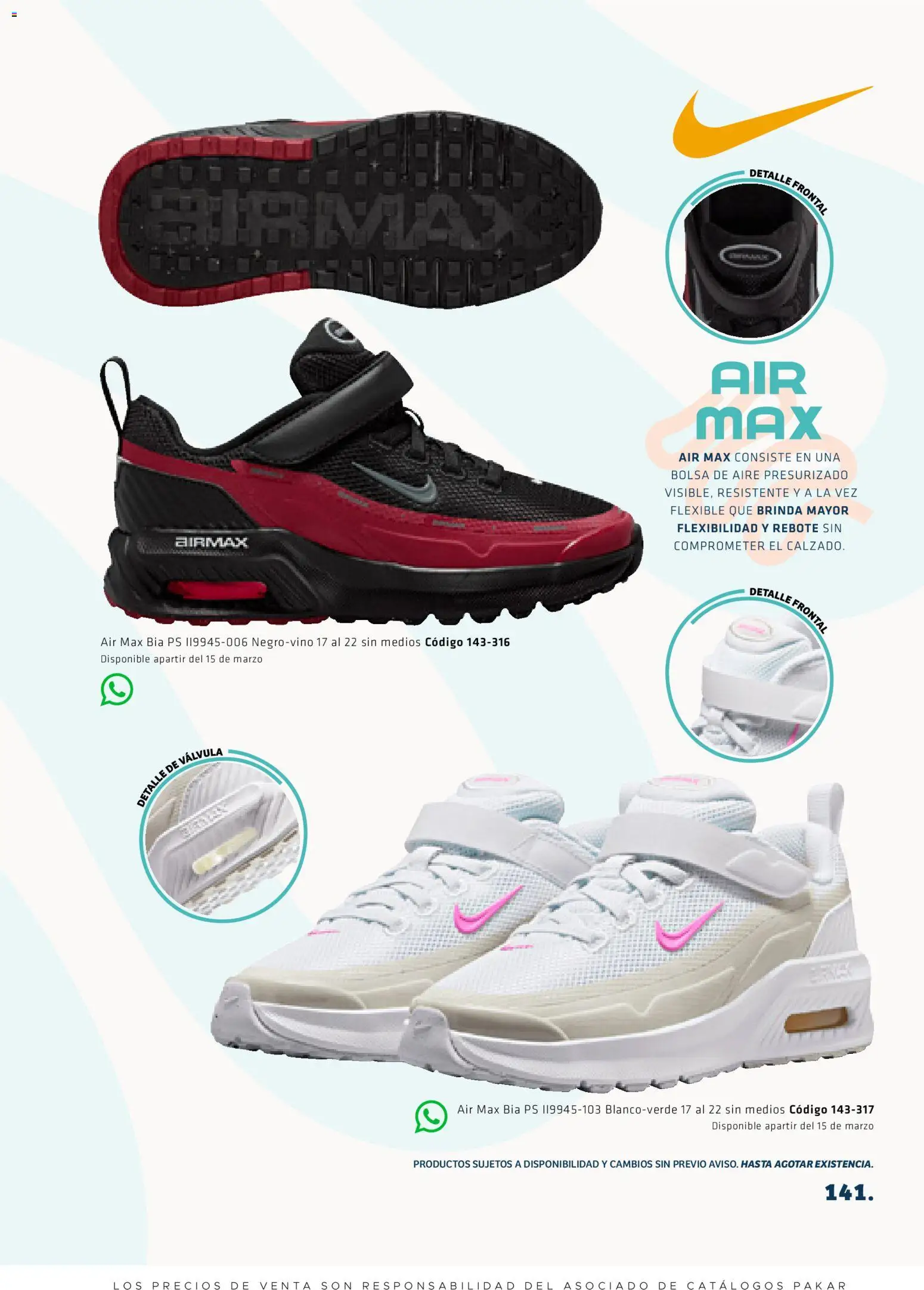 Nuevas ofertas de SC Pakar válidas en toda la República Mexicana desde el 27.02.2026. ¡Encuentra las mejores ofertas en SC Pakar catálogo Premium Kids! | Página: 141 | Productos: Bolsa, Válvula, Flexible