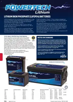 Preview of Jaycar Engineering & Scientific Catalogue 2025/2026  - valid from 09.07.2025 | Page: 306 | Products: Table, Batteries, Portable, Iron