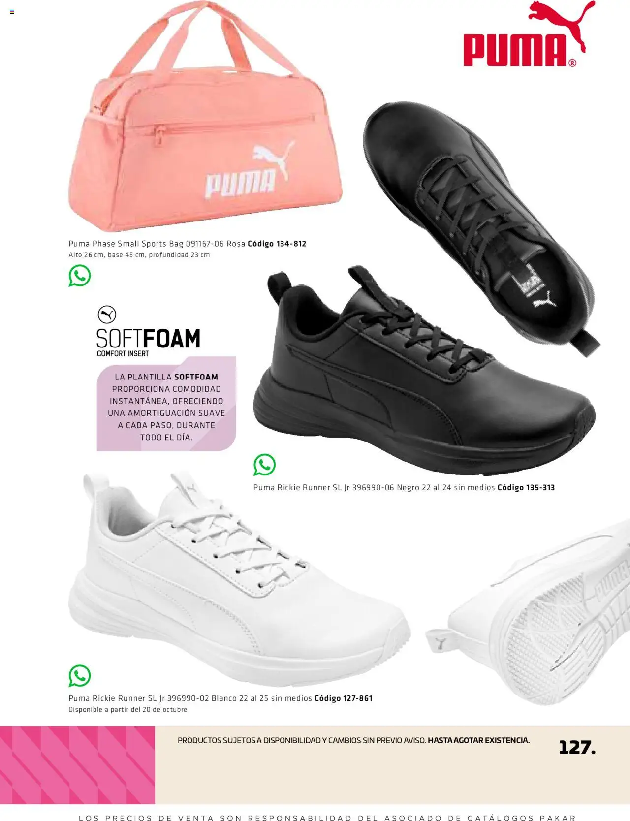 Nuevas ofertas de SC Pakar válidas en toda la República Mexicana desde el 29.08.2025. ¡Encuentra las mejores ofertas en SC Pakar - Catálogo Otoño Women! | Página: 127