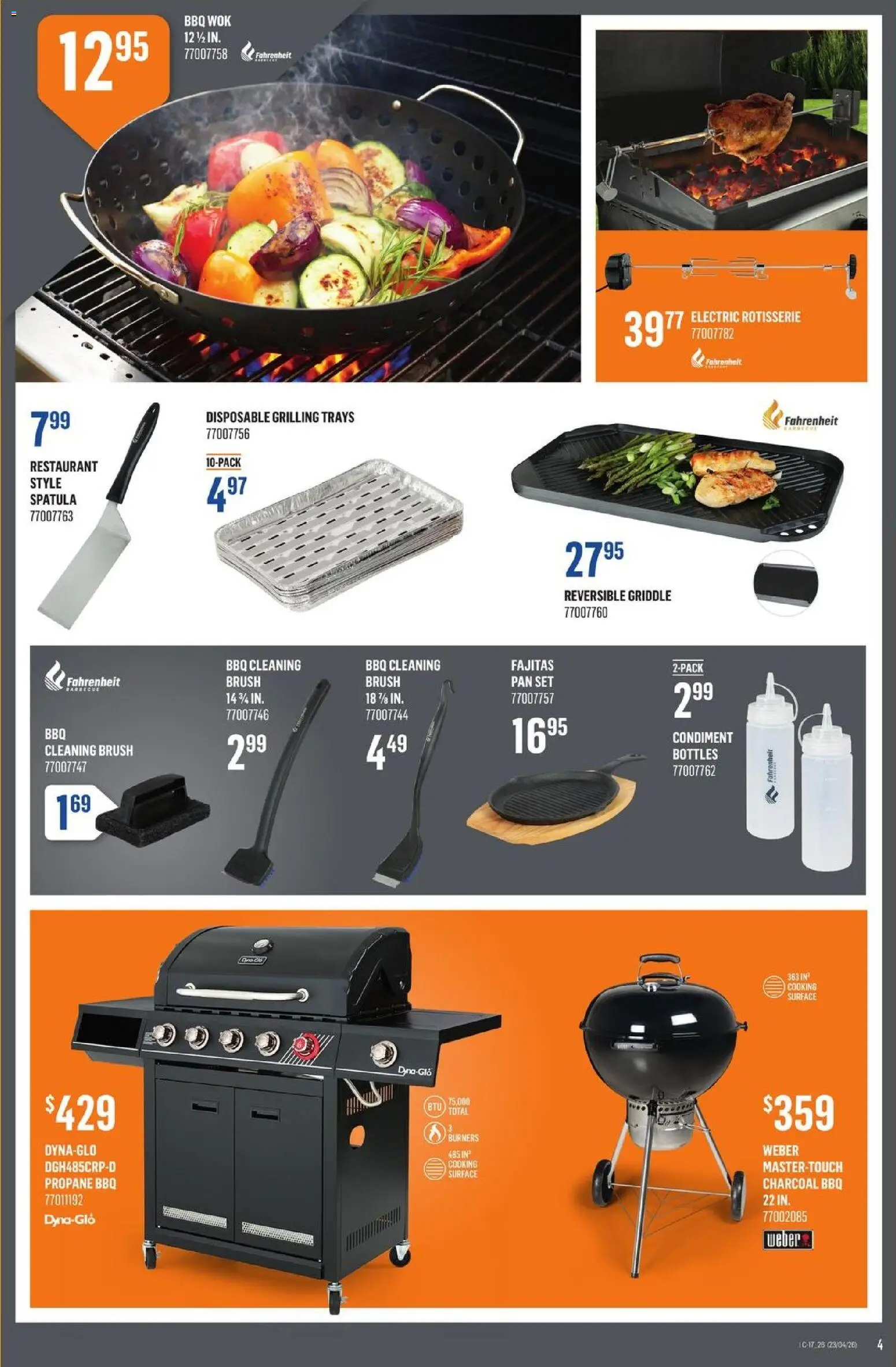 Canac flyer valid from 23.04.2026 | Page: 4 | Products: Brush