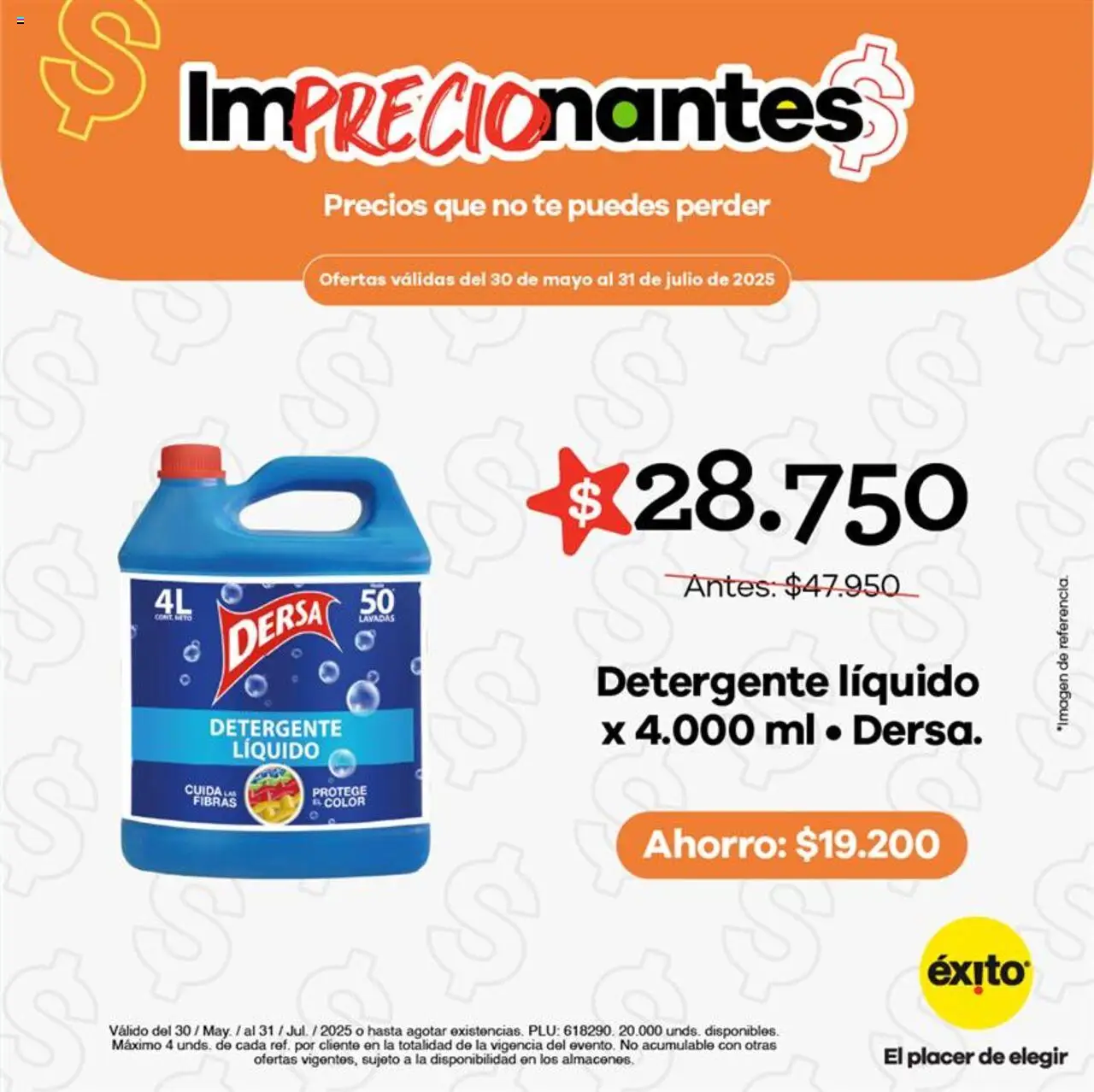Éxito revista - valida desde el 19.06.2025 | Página: 3 | Productos: Té, Detergente