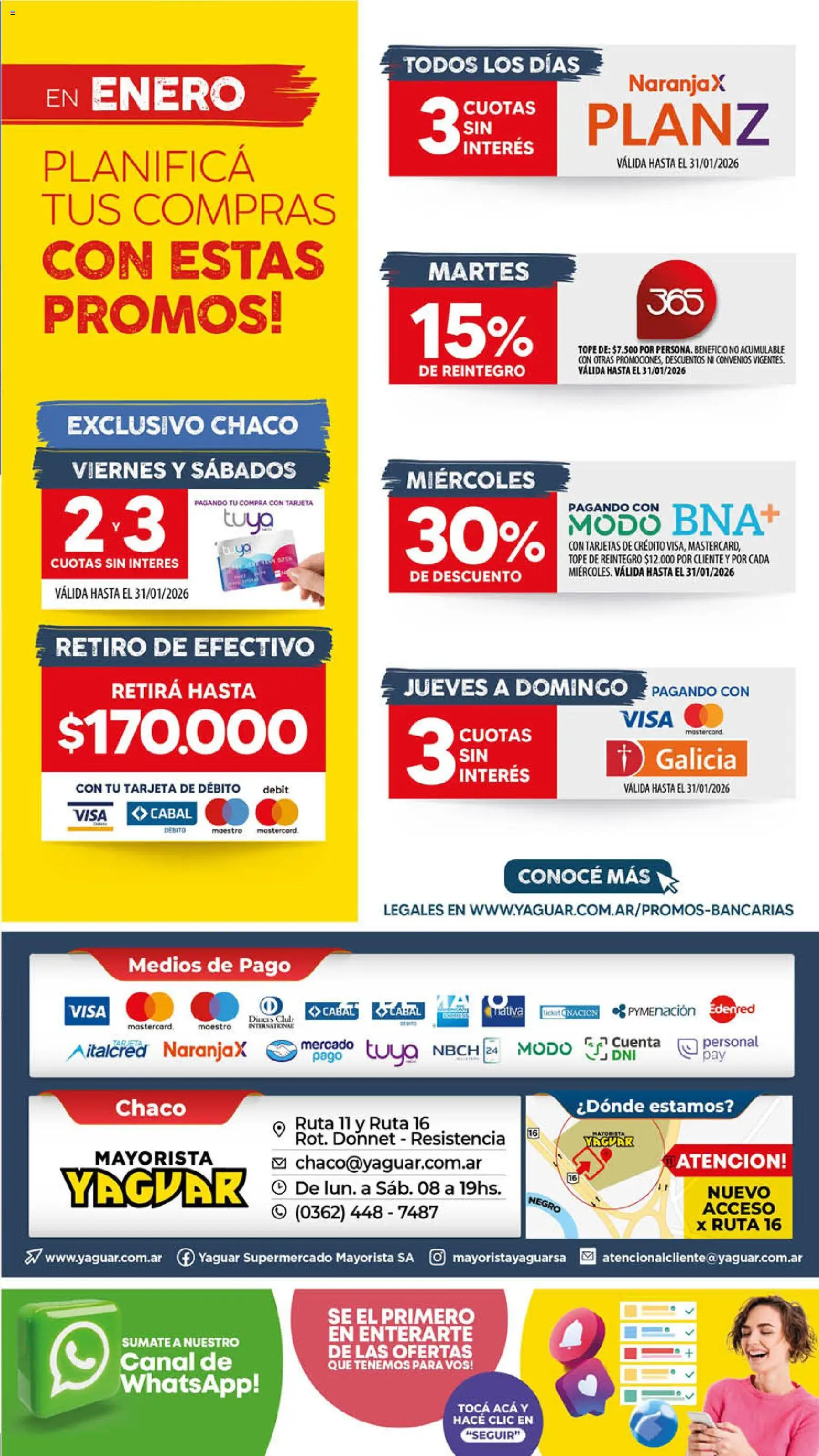 Yaguar - Oferta Semanal Chaco │ válido desde el 19.01.2026 | Página: 15